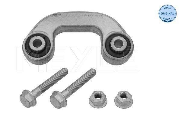 MEYLE 116 060 0006 Anti-roll bar link Front Axle Left, Front Axle Right, 90mm, ORIGINAL Quality, with accessories, Aluminium