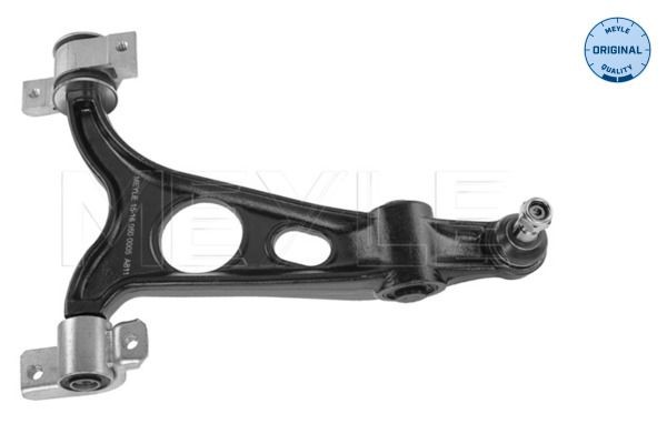 15-16 050 0005 MEYLE Control arm ALFA ROMEO ORIGINAL Quality, with rubber mount, Lower, Front Axle Right, Control Arm, Steel