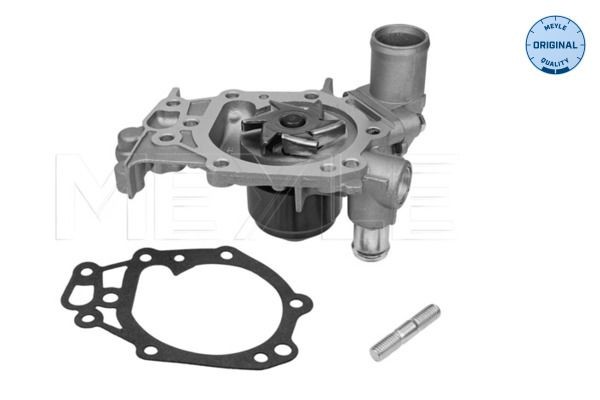 16-13 086 4596 MEYLE Water pumps RENAULT with seal, with flange, ORIGINAL Quality, for toothed belt drive