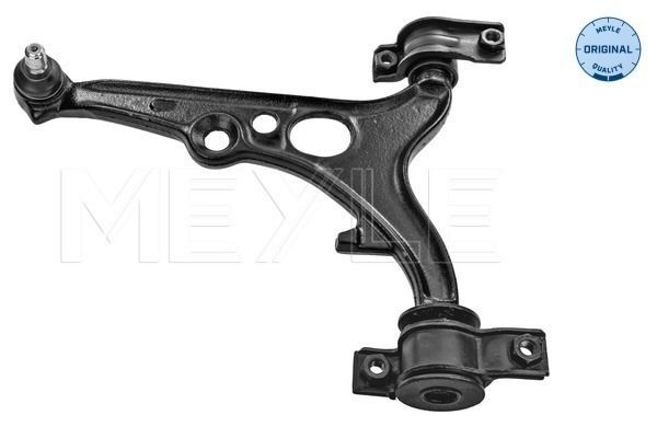 216 050 0006 MEYLE Control arm FIAT ORIGINAL Quality, with rubber mount, Lower, Front Axle Left, Control Arm, Steel