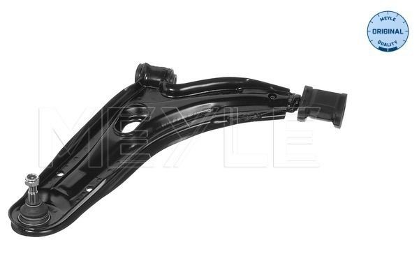 MEYLE 216 050 4671 Suspension arm ORIGINAL Quality, with rubber mount, Lower, Front Axle Left, Control Arm, Sheet Steel
