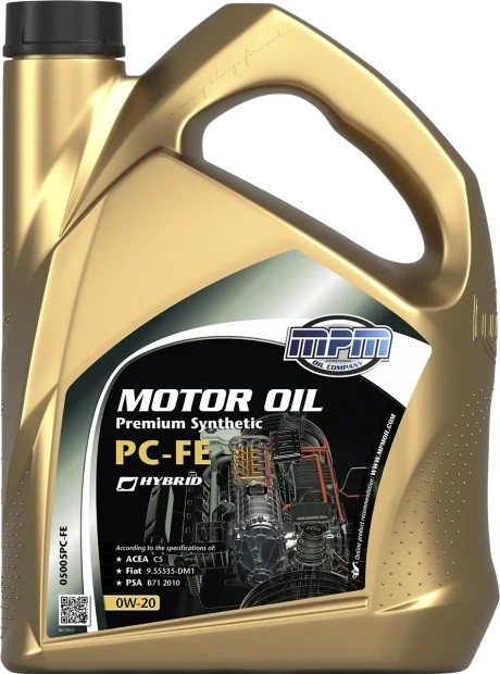 Auto oil Fiat 9.55535-DM1 MPM - 05005PC-FE PC-FE, PREMIUM SYNTHETIC