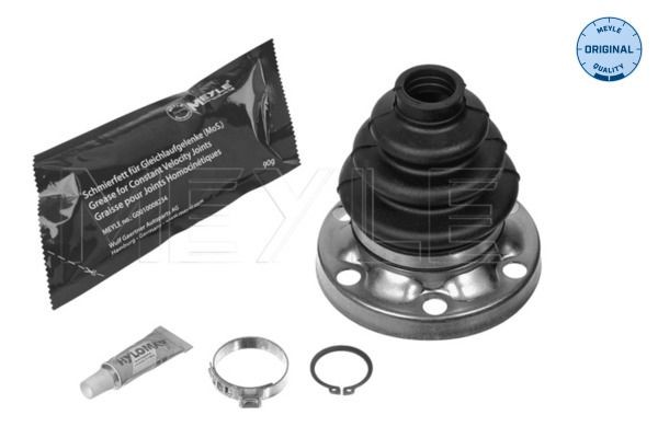 Cv joint boot MEYLE transmission sided, Rear Axle, Rubber, ORIGINAL Quality - 300 332 1904