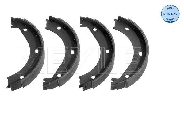 314 115 9401 MEYLE Parking brake shoes OPEL Rear Axle, ORIGINAL Quality, without spring