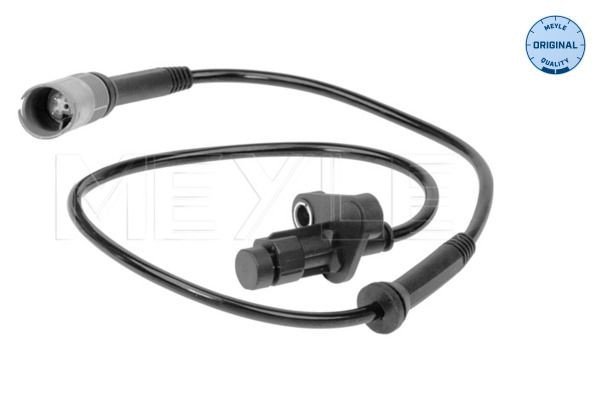 314 899 0024 MEYLE Wheel speed sensor LAND ROVER Front Axle, Front axle both sides, ORIGINAL Quality, Active sensor, 2-pin connector, 525mm