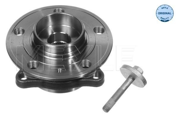 514 652 0011 MEYLE Wheel bearings VOLVO Front Axle, with attachment material, ORIGINAL Quality, with integrated wheel bearing, 136 mm, Ball Bearing