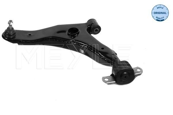 MEYLE 516 050 0009 Suspension arm ORIGINAL Quality, with ball joint, with rubber mount, Lower, Front Axle Left, Control Arm, Sheet Steel