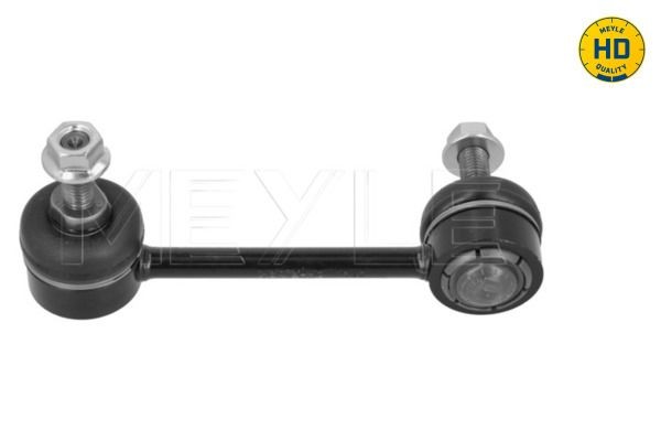 MEYLE 616 060 0007/HD Anti-roll bar link Front Axle Left, 130mm, M10x1,5, Quality, with spanner attachment