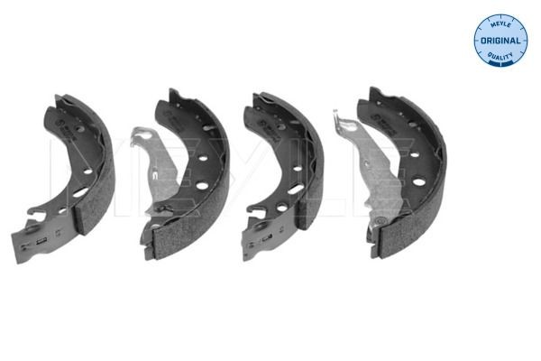 Original MEYLE MBS0168 Drum brake shoe support pads 714 042 1001 for FORD FIESTA