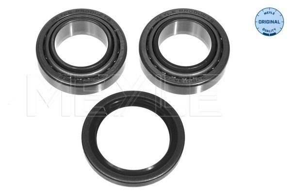 MEYLE 714 101 9561 Wheel bearing kit Rear Axle, with seal, ORIGINAL Quality, 50,3 mm, Tapered Roller Bearing