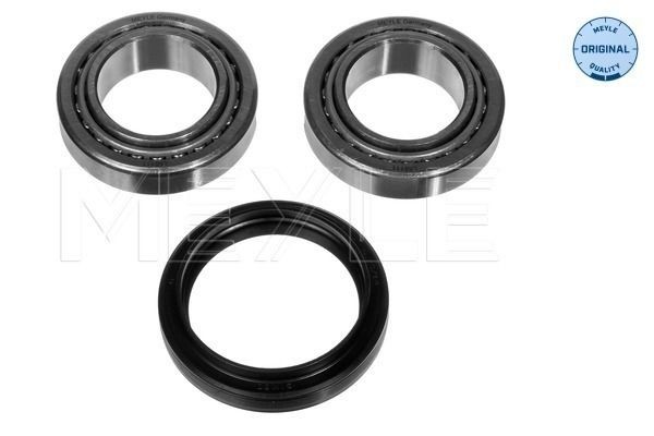 714 650 0010 MEYLE Wheel bearings FORD Front Axle, with accessories, ORIGINAL Quality, 60 mm, Tapered Roller Bearing