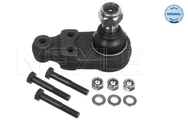 MEYLE 716 010 0005 Ball Joint Lower, Front Axle Left, Front Axle Right, with accessories, ORIGINAL Quality, 55mm
