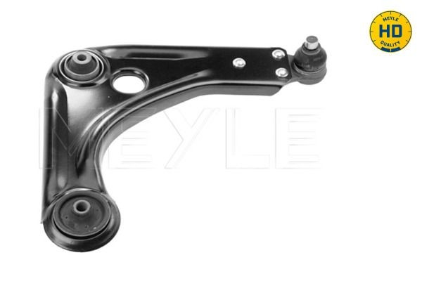 MEYLE 716 050 0005/HD Suspension arm Quality, with ball joint, with rubber mount, Lower, Front Axle Right, Control Arm, Sheet Steel