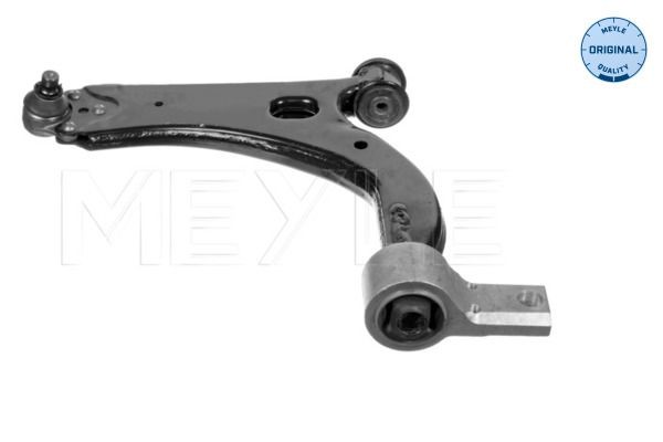 716 050 0028 MEYLE Control arm FORD ORIGINAL Quality, with rubber mount, with ball joint, Front Axle Left, Lower, Control Arm, Sheet Steel