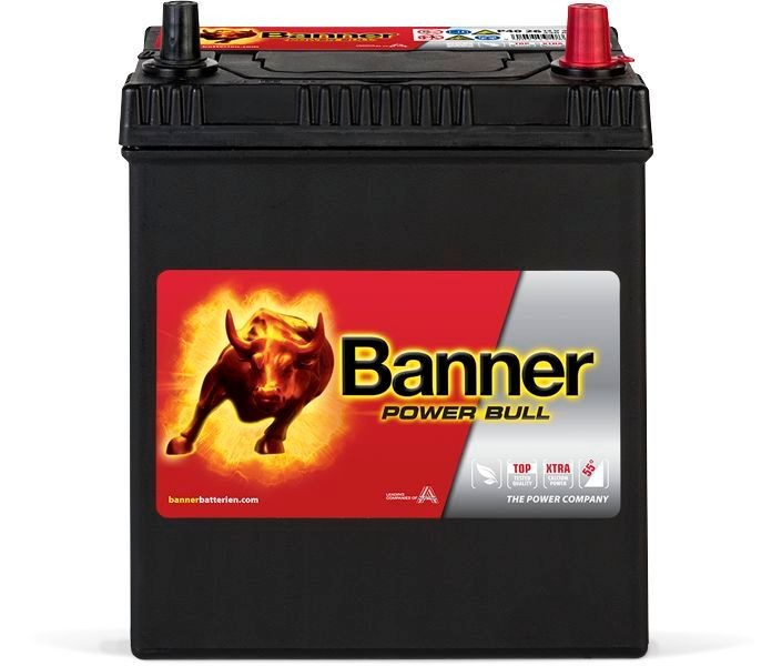 013540260101 BannerPool Car battery KIA 12V 40Ah 330A B00 with central degassing, Maintenance free, Leak-proof, with handle
