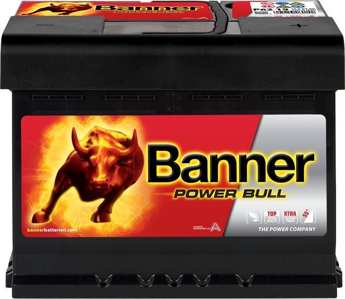 013562190101 BannerPool Car battery VOLVO 12V 62Ah 550A B13 with central degassing, Maintenance free, Leak-proof, with handle