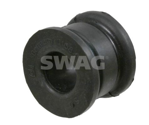 SWAG 10 61 0025 Anti roll bar bush Front Axle, inner, Rubber, 24 mm x 38 mm