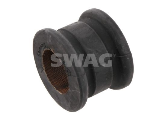 SWAG 10 61 0044 Anti roll bar bush Front Axle, inner, Rubber, Rubber with fabric lining, 27,5 mm