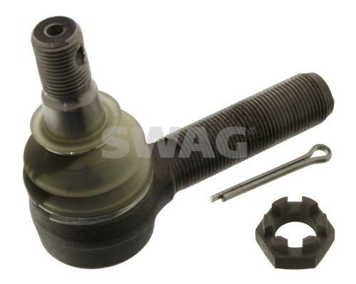 SWAG Cone Size 20 mm, Front Axle Left, with crown nut Cone Size: 20mm, Thread Type: with left-hand thread Tie rod end 10 71 0028 buy