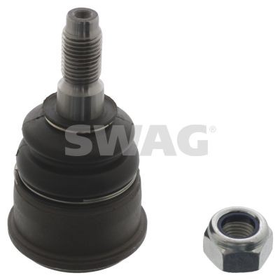 SWAG 10 78 0001 Ball Joint Front Axle Left, Front Axle Right, Lower, with self-locking nut, 16,1mm, for control arm