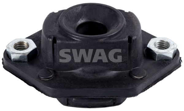 SWAG 20 93 4393 Top strut mount Rear Axle, without ball bearing, Elastomer