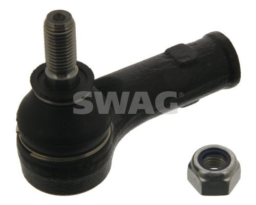 SWAG Front Axle Left, with self-locking nut Tie rod end 30 71 0010 buy