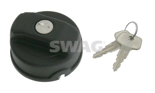 SWAG 30 90 2211 Fuel cap Lockable, with lock, with key, Plastic