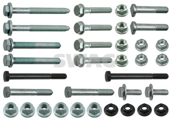 CA MOUNTING KIT 01 SWAG Front Axle Left, Front Axle Right Mounting Kit, control lever 30 92 1497 buy