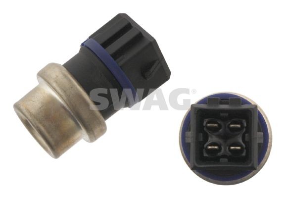 SWAG blue, black Number of connectors: 4 Coolant Sensor 30 93 0616 buy