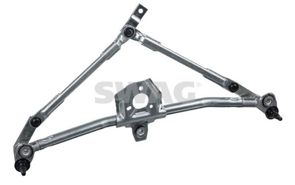SWAG 30 93 0734 Wiper Linkage for left-hand drive vehicles, without electric motor