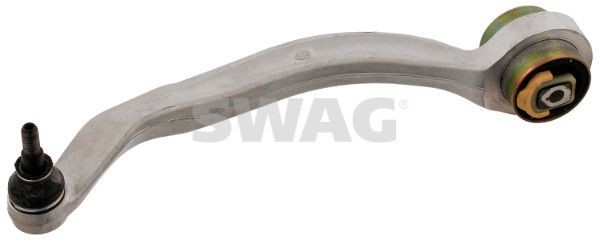 SWAG 32 73 0019 Suspension arm with bearing(s), Lower, Front Axle Left, Rear, Control Arm, Aluminium