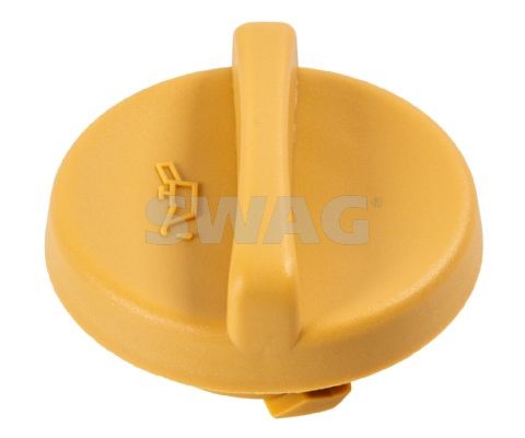 40 91 7799 SWAG Oil filler cap and seal OPEL yellow, with seal