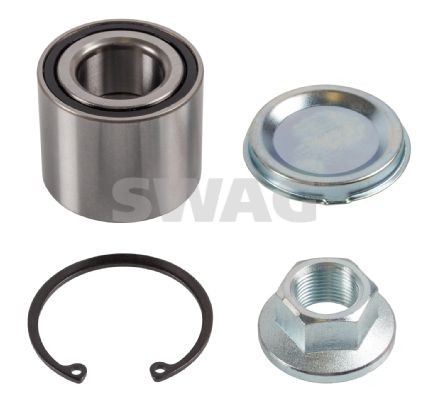 Opel CORSA Wheel hub bearing kit 2136186 SWAG 40 91 9088 online buy