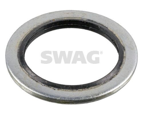 SWAG Elastomer, Zinc-coated Thickness: 2,5mm, Inner Diameter: 18,5mm Oil Drain Plug Gasket 40 93 1118 buy