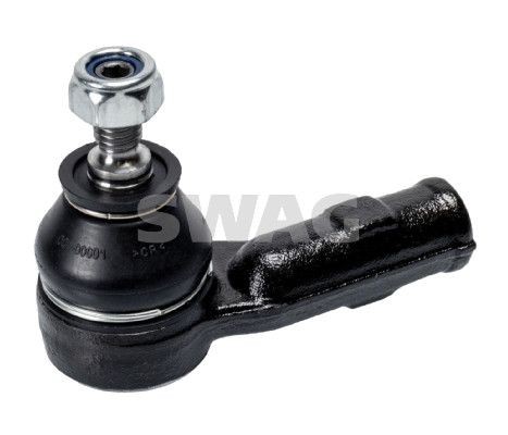 SWAG 50 71 0040 Track rod end Front Axle Right, with self-locking nut