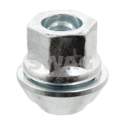 SWAG 50 90 7176 Wheel Nut Conical Seat F, Spanner Size 19
