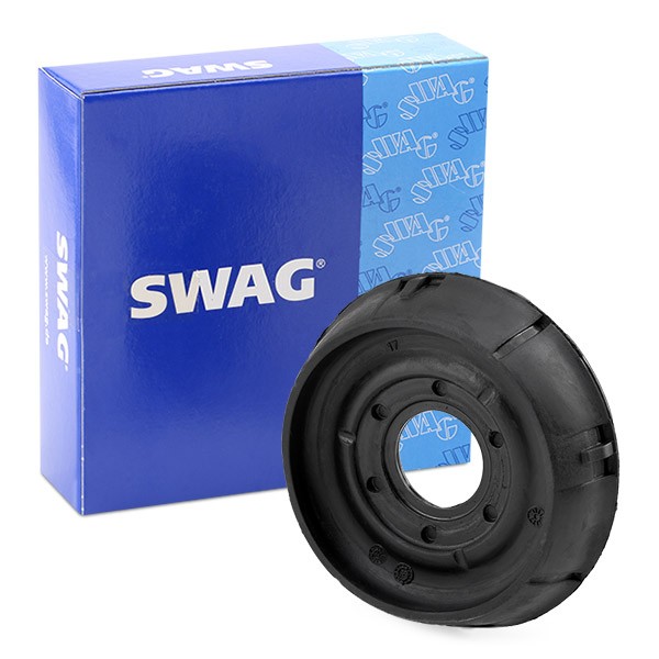 SWAG 60 54 0009 Top strut mount Front Axle, without ball bearing, Elastomer