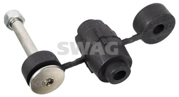 SWAG 60 61 0002 Anti-roll bar link Front Axle, outer, 69mm, Elastomer