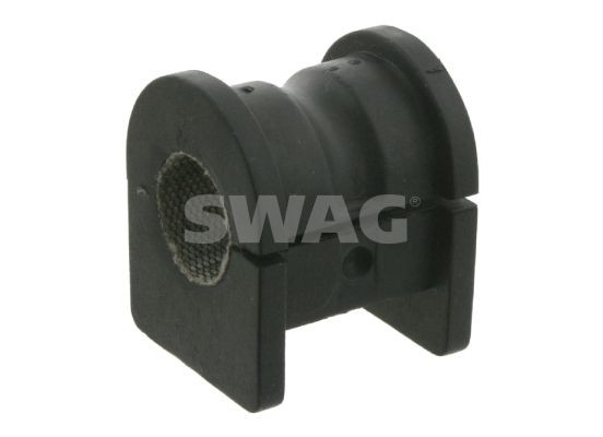 SWAG 60 92 8281 Anti roll bar bush Front Axle, Rubber, Rubber with fabric lining, 19,5 mm