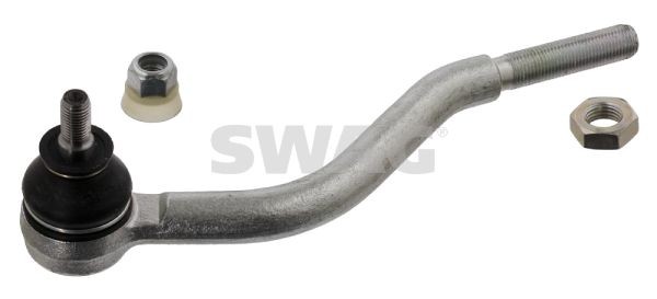 SWAG 62 71 0004 Track rod end Front Axle Left, with lock nut