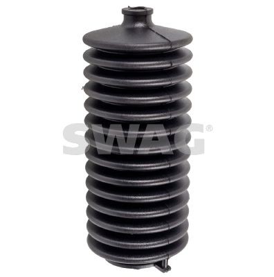 62 80 0001 SWAG Steering rack gaiter DACIA Rubber, Front Axle Left, Front Axle Right Ø: 10, 40 mm, 175 mm