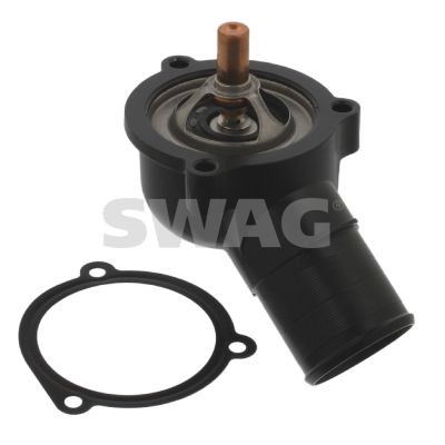 SWAG Opening Temperature: 85°C, with seal Thermostat, coolant 62 92 2586 buy