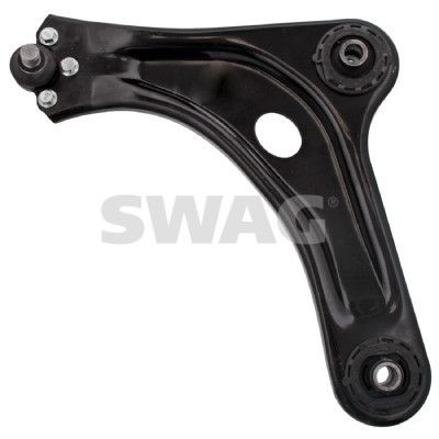 SWAG with bearing(s), Lower, Front Axle Left, Control Arm, Sheet Steel Control arm 64 92 2633 buy
