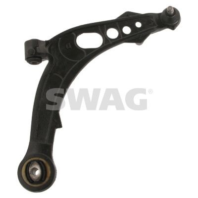 SWAG 70 73 0067 Suspension arm with bearing(s), Front Axle Right, Lower, Control Arm, Cast Steel