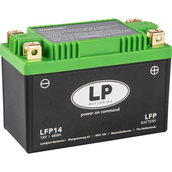 BIMOTA DB6 Batterie 12V 4Ah 240A LandportBV MLLFP14