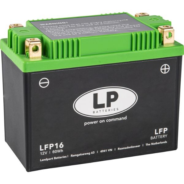 LAVERDA 650 Batterie 12V 5Ah 300A LandportBV MLLFP16
