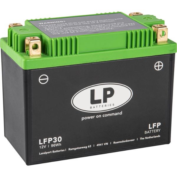 AGRALE MONSTER Batterie 12V 8Ah 420A LandportBV MLLFP30