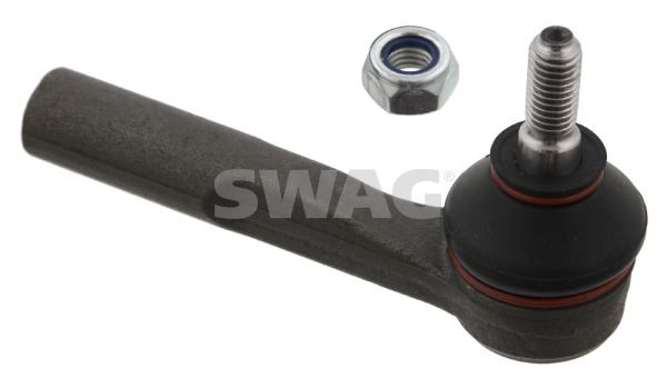 70 92 8618 SWAG Tie rod end ALFA ROMEO Front Axle Left, with self-locking nut