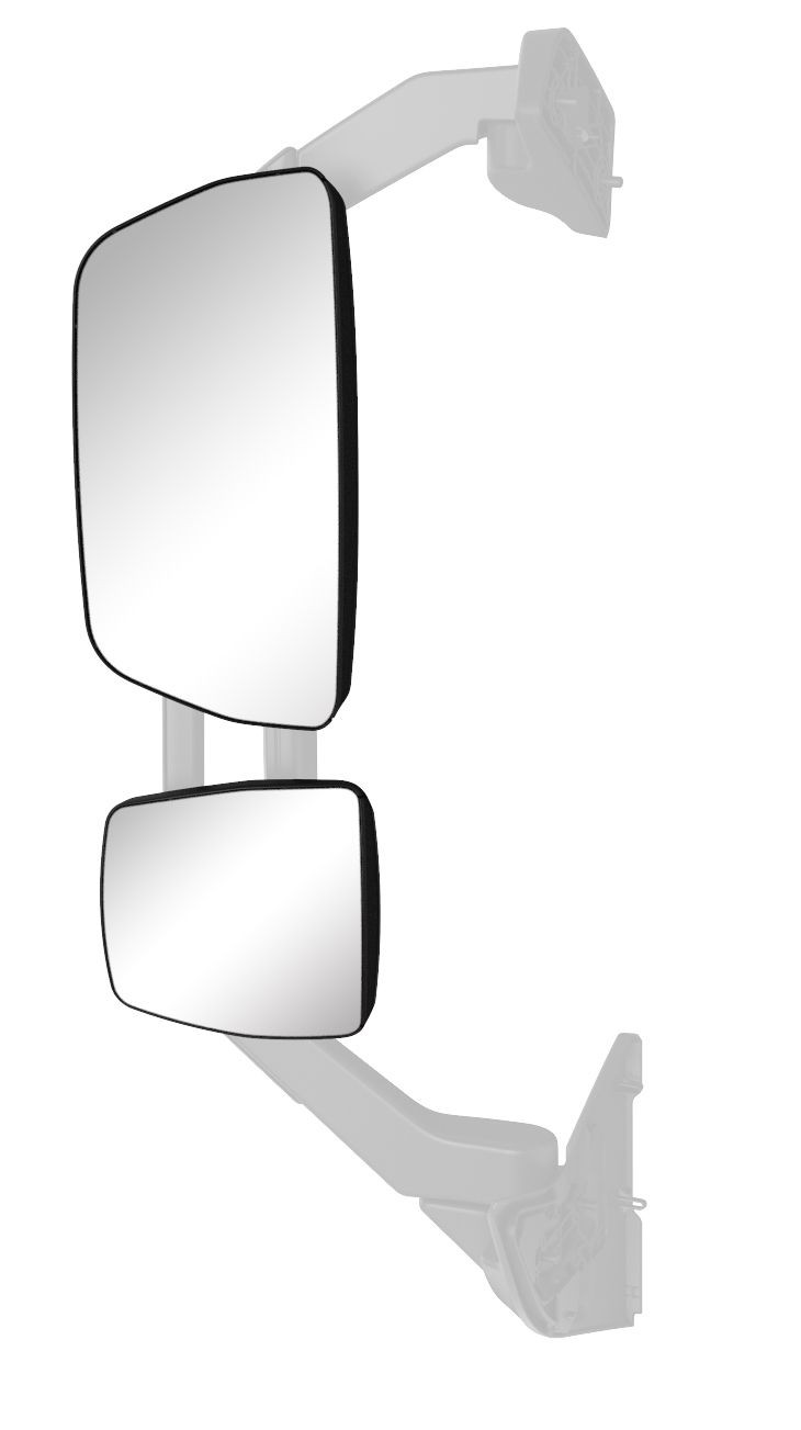 MEKRA 51.1043.001.099 Wing mirror both sides, Manual, Heated, 24V, for left-hand/right-hand drive vehicles
