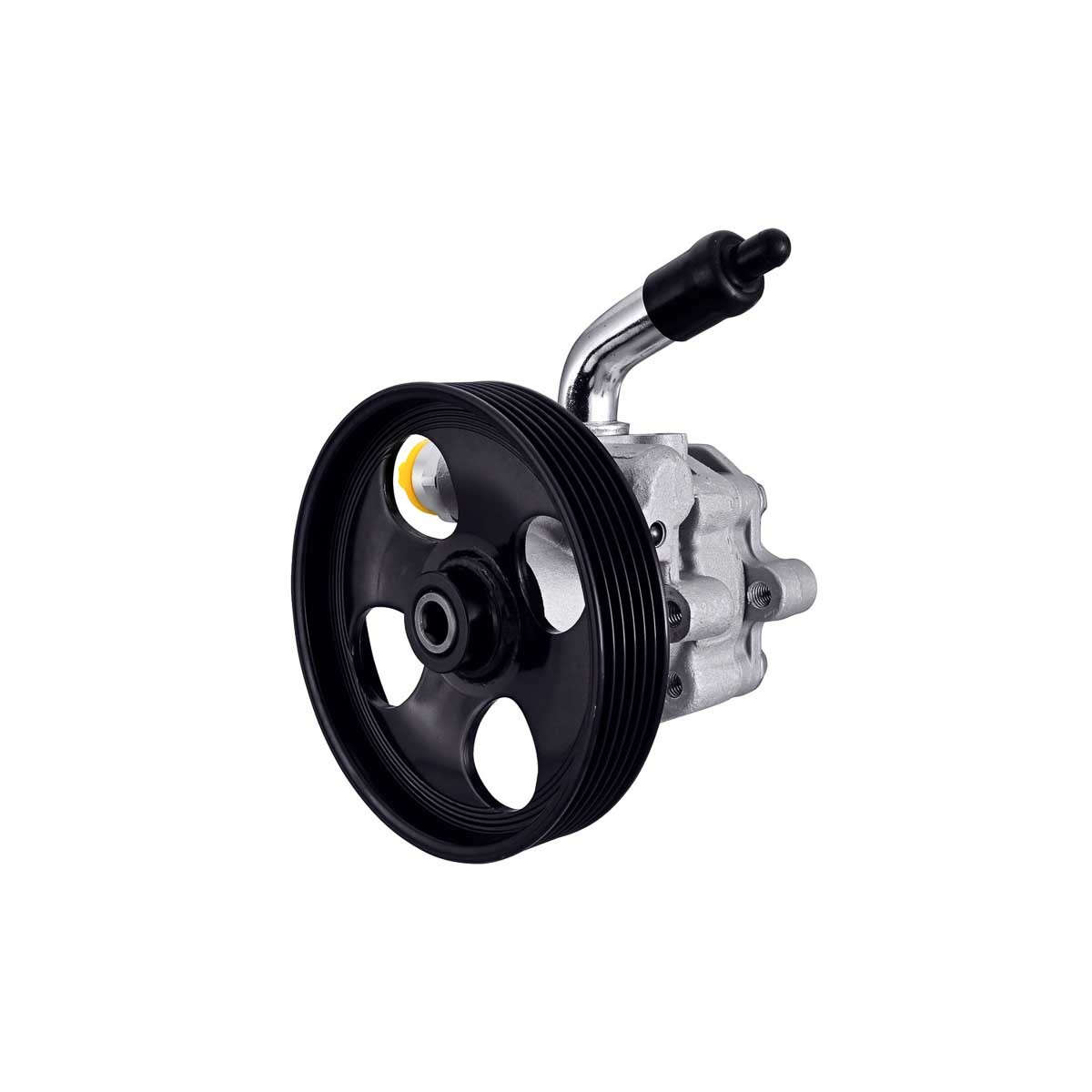 Power steering pump HELLA Hydraulic, 95 bar, Number of grooves: 6, Belt Pulley Ø: 125 mm, Clockwise rotation - 8TL 359 003-271